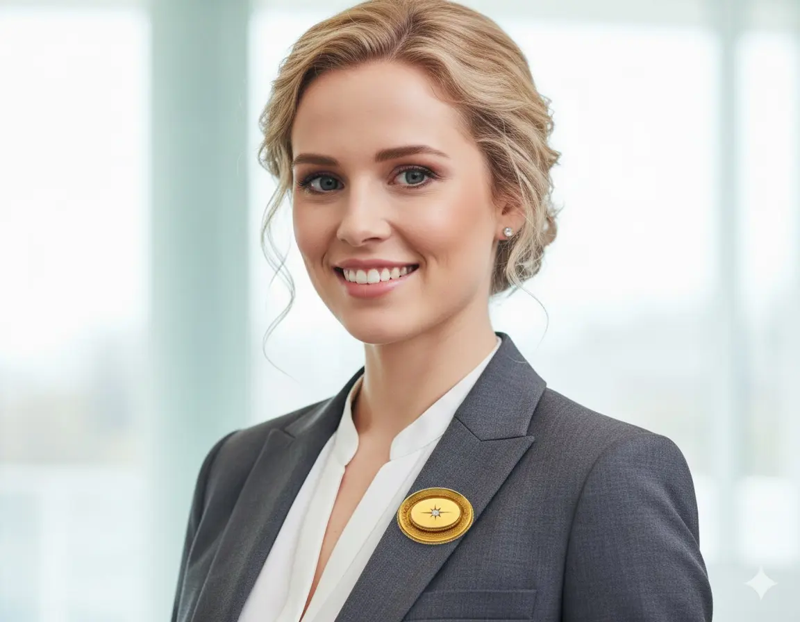 Antique Victorian 18K yellow-gold oval brooch with beaded borders and central star-set old mine-cut diamond, c.1860